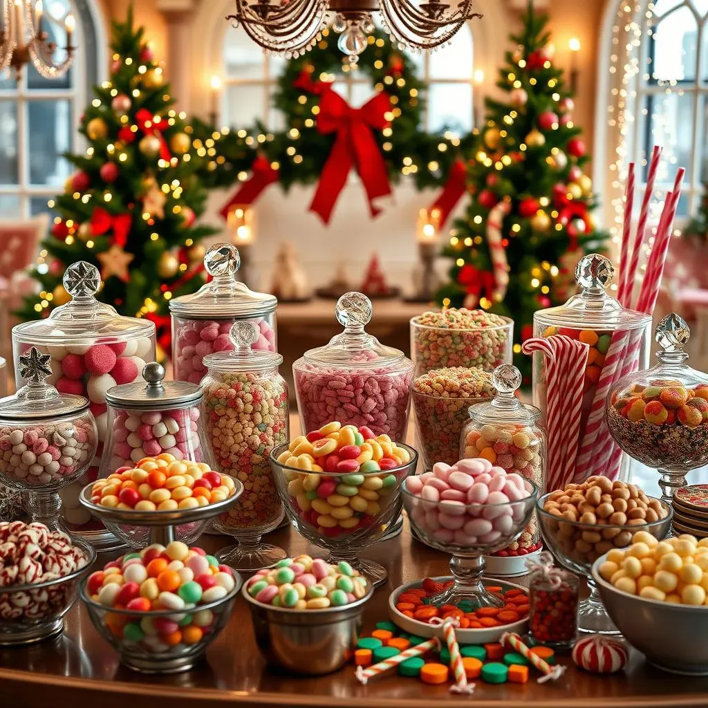 Ultimate Seasonal Candy Buffet Ideas Christmas