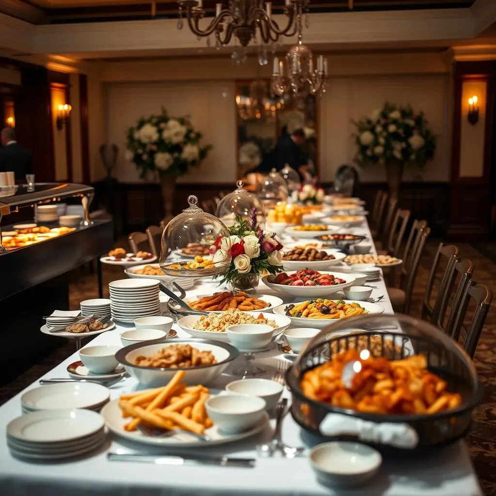 Service Styles for Wedding Buffet Station Ideas