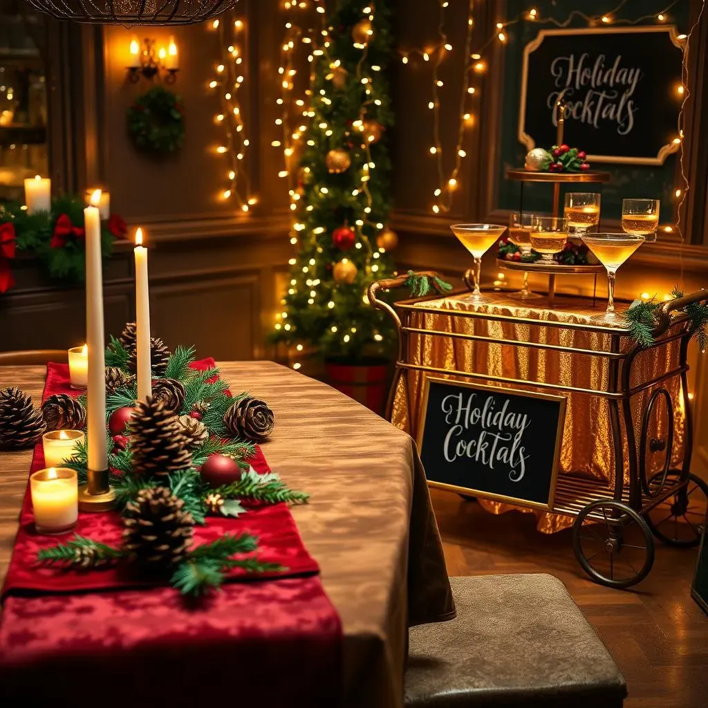 Setting the Festive Mood: Decor & Drinks Station Ideas for your Christmas Buffet