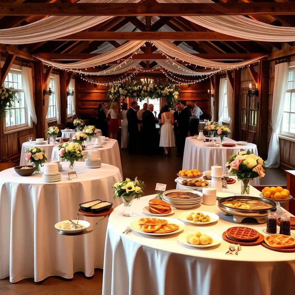 Setting the Mood: Decor and Ambiance for a Breakfast Wedding Buffet