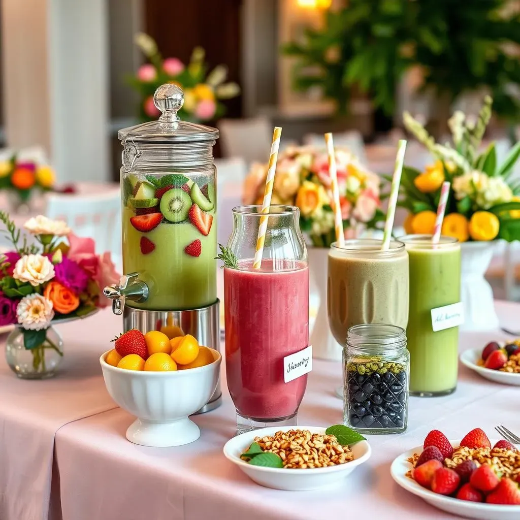 Setting the Mood: Decorating and Serving Your Brunch Buffet with Smoothies