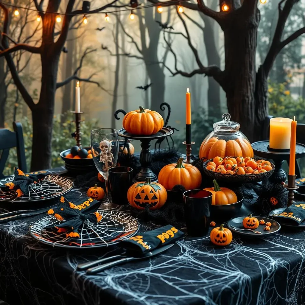 Setting the Scene: Choosing Your Halloween Buffet Theme and Tableware