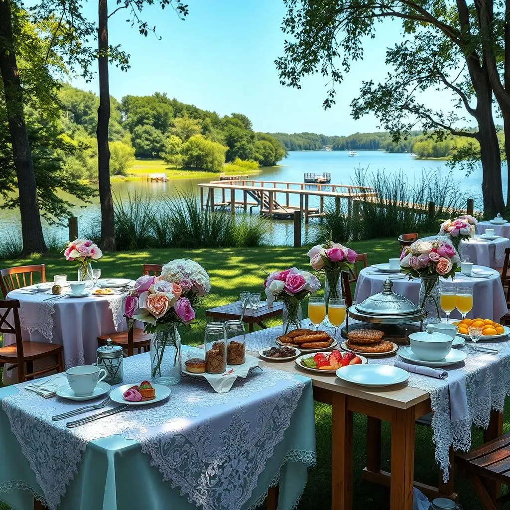 Setting the Scene: Decor and Ambiance for Your Lakeside Brunch Buffet