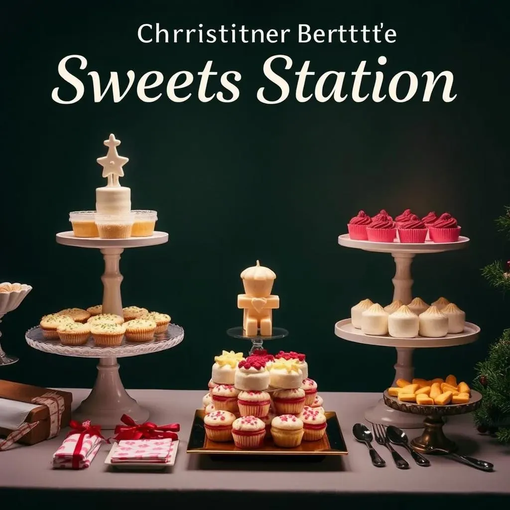 Setting the Scene: Decorating Your Christmas Buffet with a Sweets Station