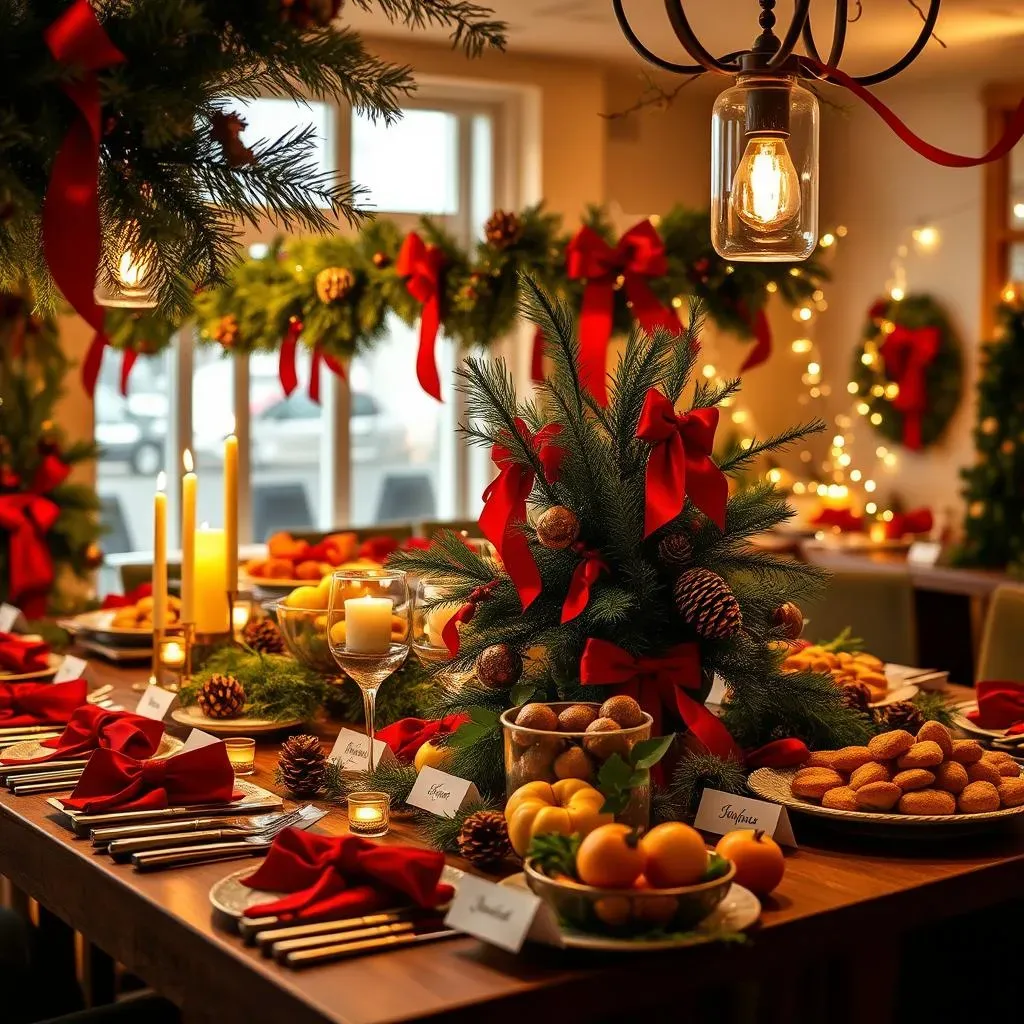 Setting the Scene: Decorations and Ambiance for Your Christmas Buffet with Roasted Meats