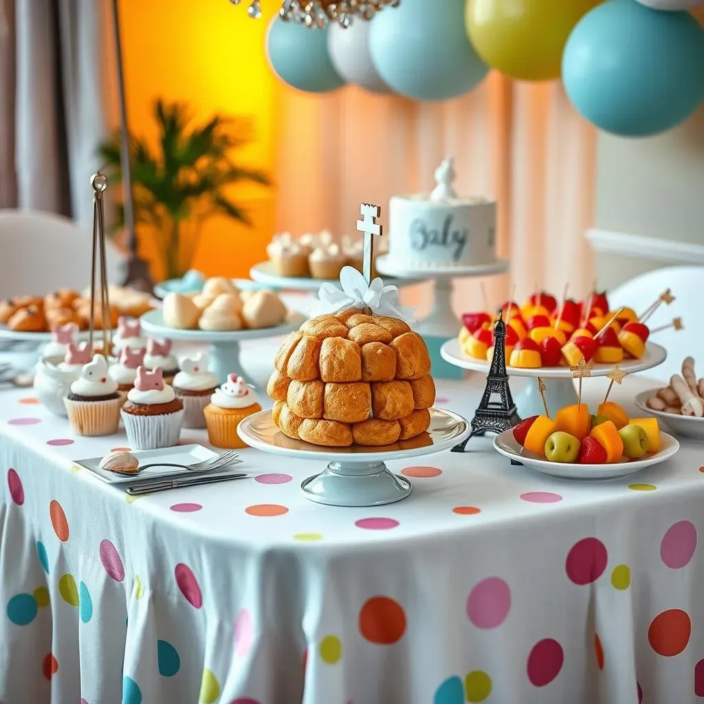 Setting the Scene: Decorations and Table Settings for Your Themed Baby Shower Buffet