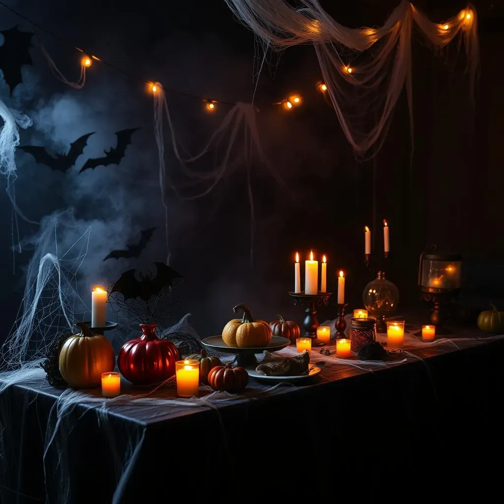 Setting the Scene: DIY Decorations and Spooky Ambiance for Your Buffet