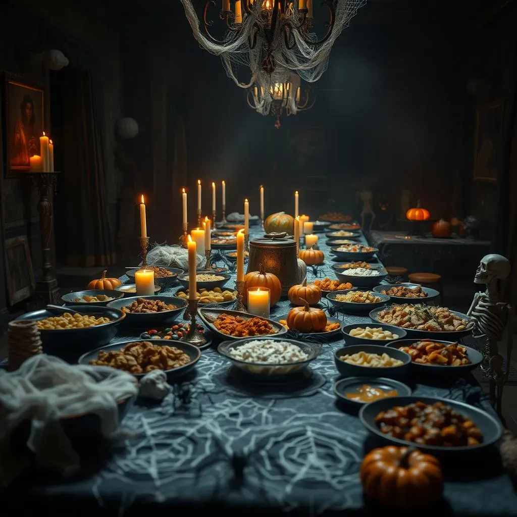 Setting the Scene: DIY Decorations and Table Settings for a Thrilling Buffet