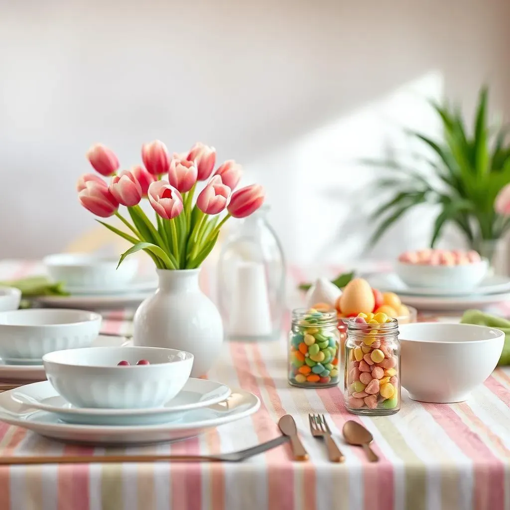 Setting the Scene: Easter Brunch Buffet Table Decor