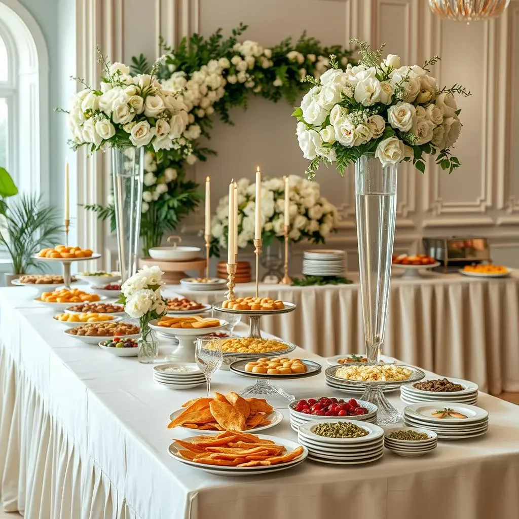 Setting the Scene: Elegant Decor and Presentation for Your Wedding Buffet