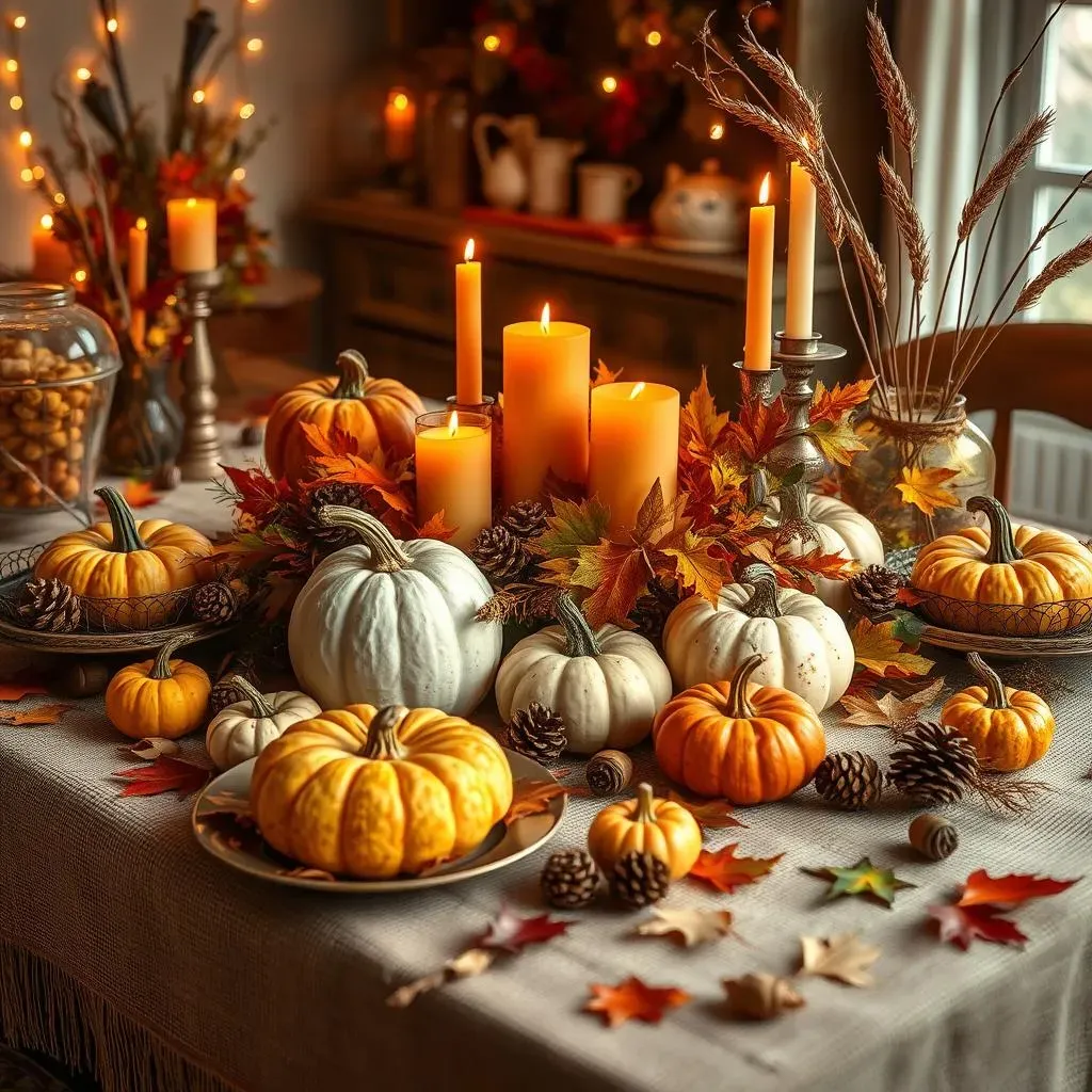 Setting the Scene: HarvestInspired Thanksgiving Buffet Decorations