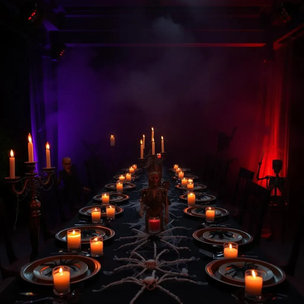 Setting the Scene: Haunted Buffet Ambiance