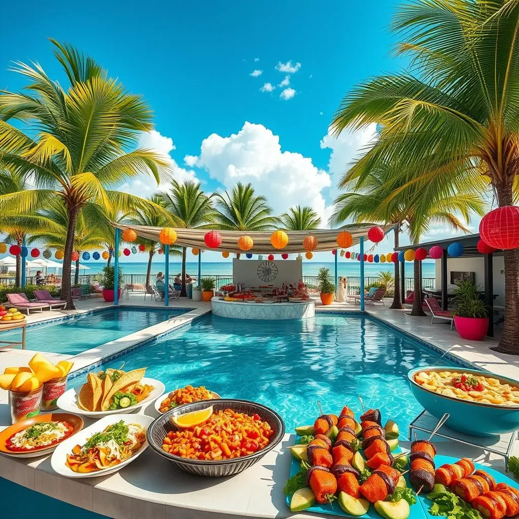 Setting the Scene: Pool Party Buffet Ideas Near Miami