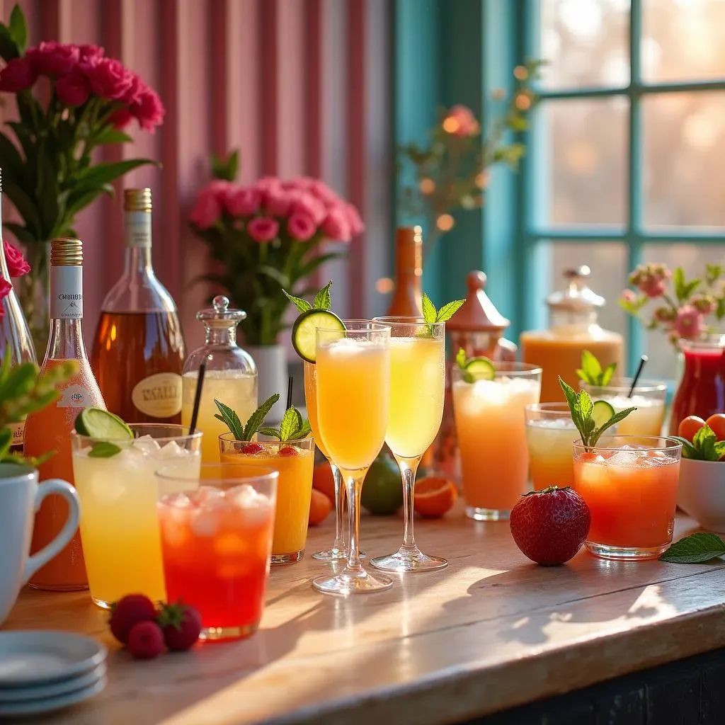 Setting Up the Perfect Drink Bar: Brunch Buffet Ideas for Drinks