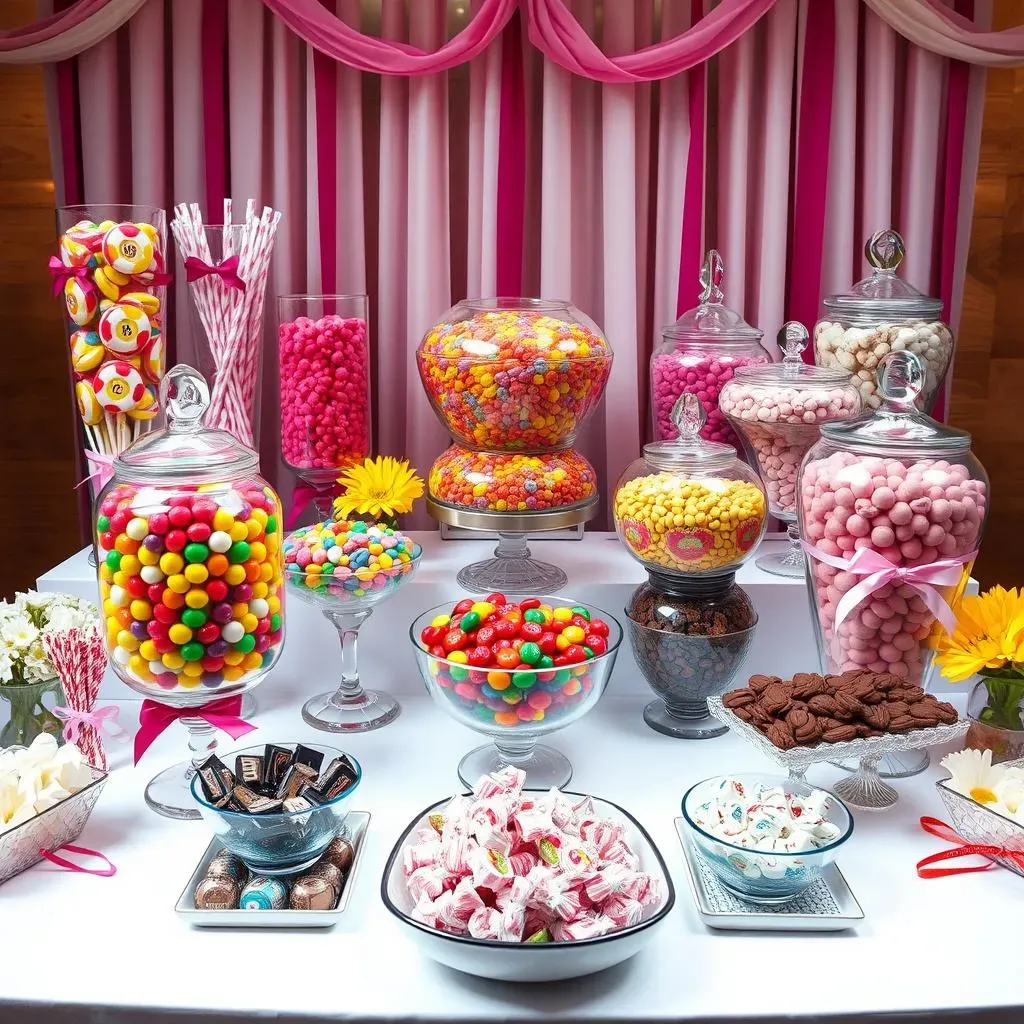 Setting Up Your DIY Candy Buffet: Zones, Containers, and Candy Arrangement