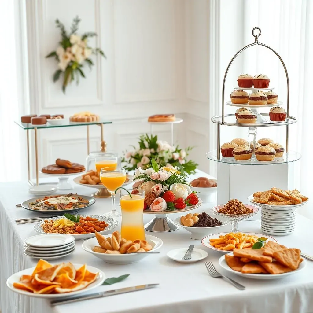  Setting Up Your Dream Wedding Brunch Buffet Ideas: Layout and Flow