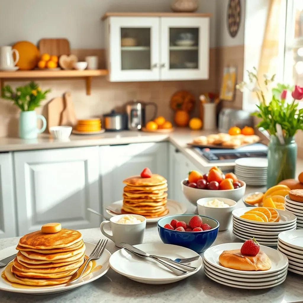 Setting Up Your Family Breakfast Buffet