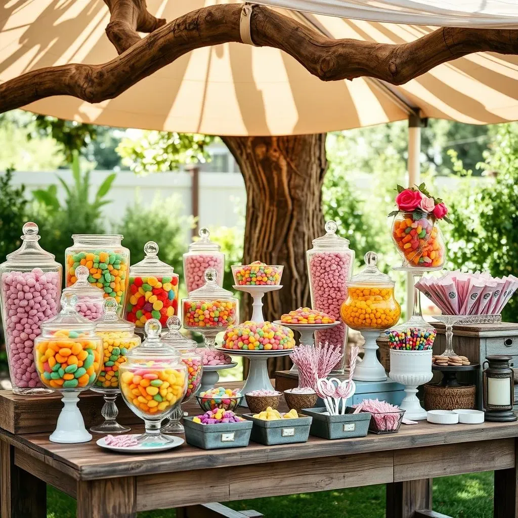 Setting Up Your Outdoor Candy Buffet: Tips & Tricks