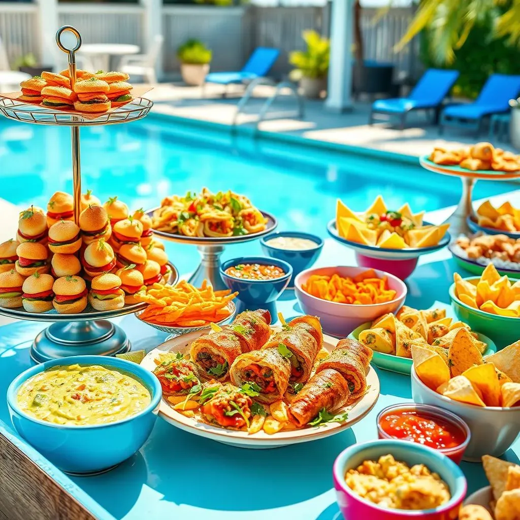 Setting Up Your Pool Party Buffet: Food That Makes a Splash