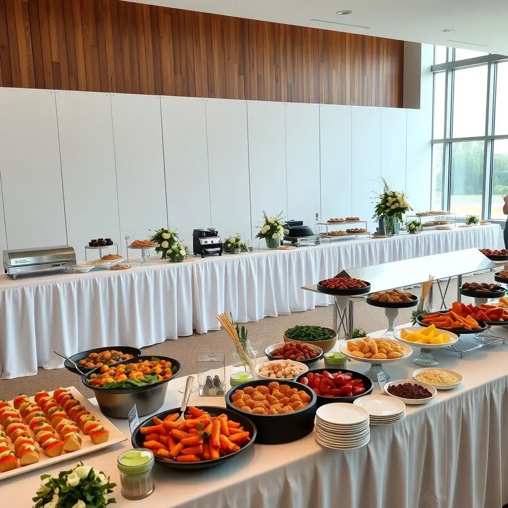 Setting Up Your Wedding Buffet Station Ideas: Flow and Layout