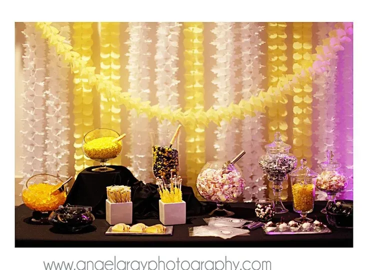 Simple DIY Backdrop Ideas for Candy Buffets