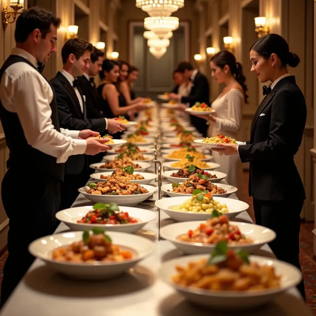 Smooth Sailing: Mastering Buffet Flow at Your Wedding