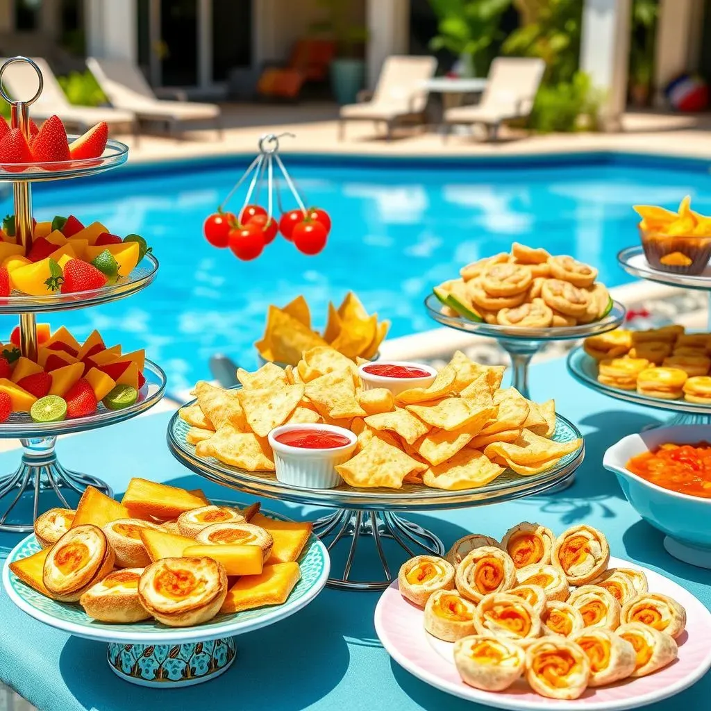 Snack Attack: Easy Bites for Your Pool Party Buffet