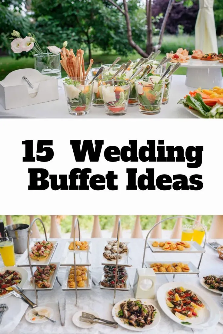 Specific Elegant Wedding Buffet Ideas to Inspire Your Day