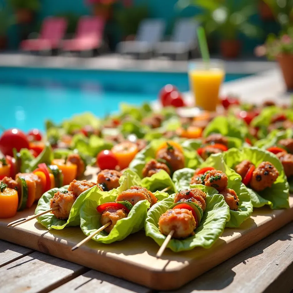 Splash into Flavor: Easy & Healthy Pool Party Buffet Starters