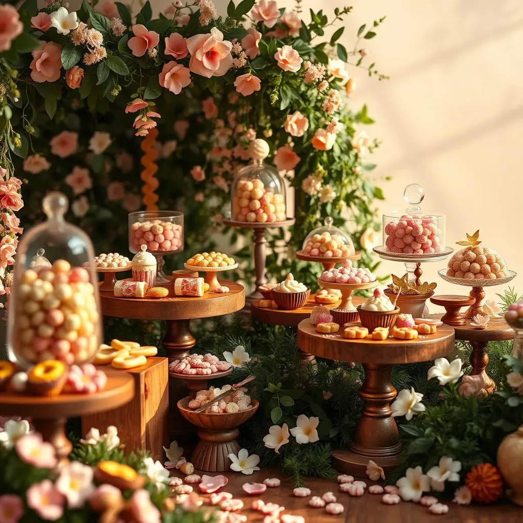 Sweet Success:  Tips for Setting Up and Managing Your Bridal Shower Candy Buffet