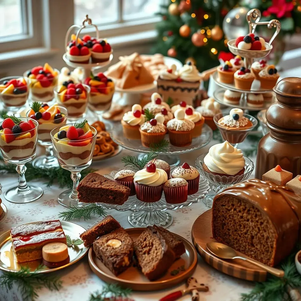 Sweet Treats and Festive Desserts: Christmas Buffet Ideas for a Sweet Ending