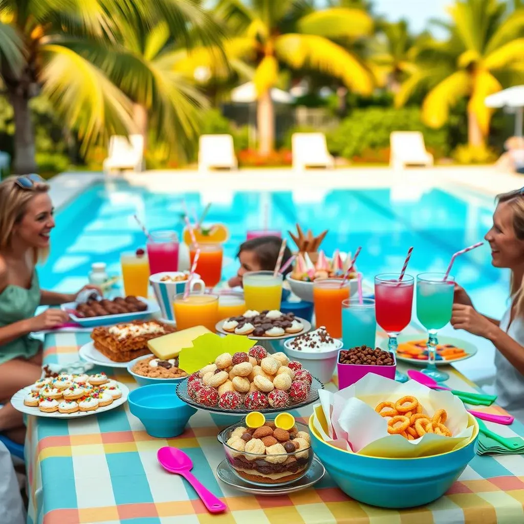 Sweet Treats & Cool Drinks: Completing Your Pool Party Buffet