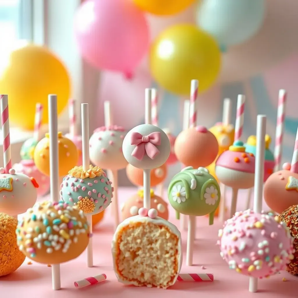 Sweet Treats: Delicious Cake Pop Recipes and Design Ideas for Baby Showers