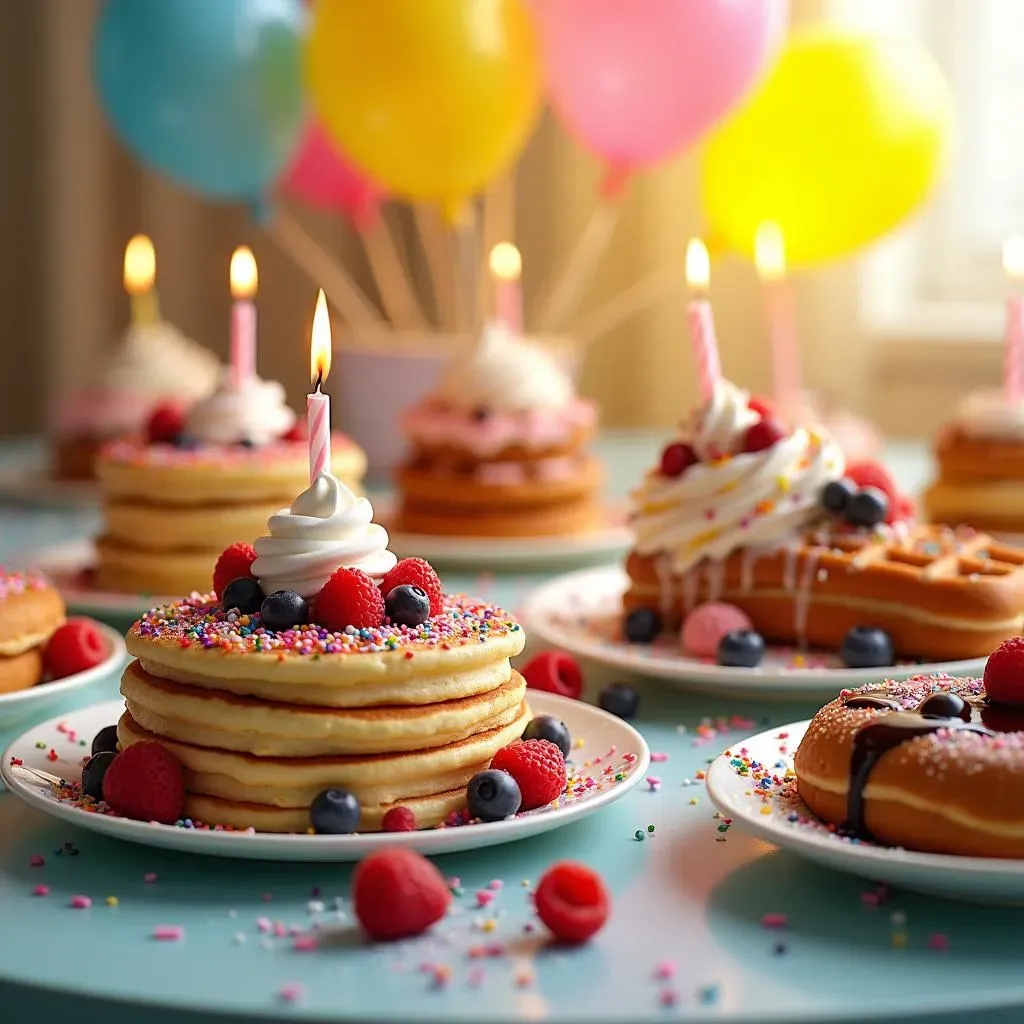 Sweet Treats for Your Birthday Breakfast Buffet