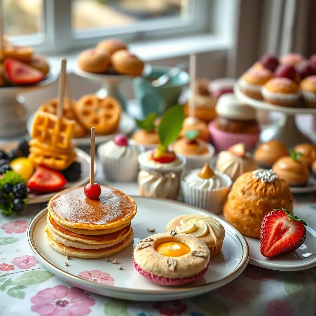 Sweet Treats for Your Home Brunch Buffet Ideas