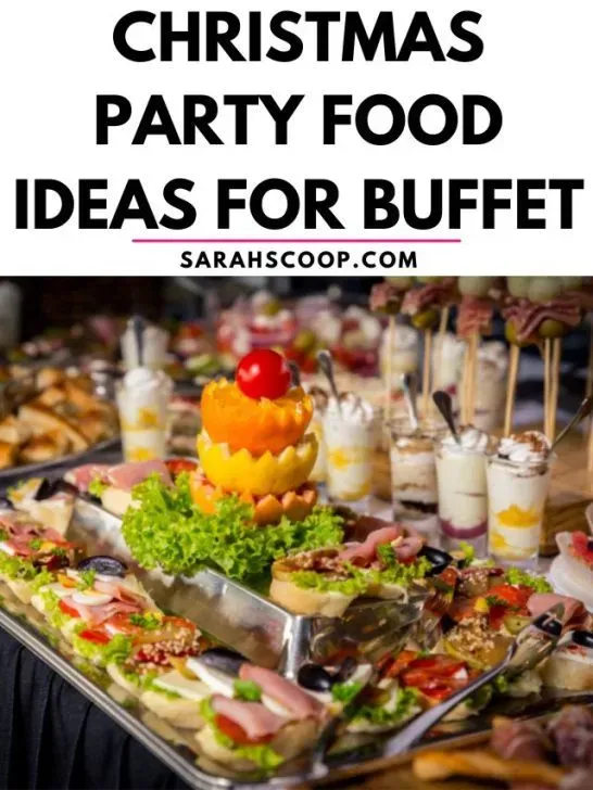 Sweet Treats for Your Simple Christmas Party Food Buffet