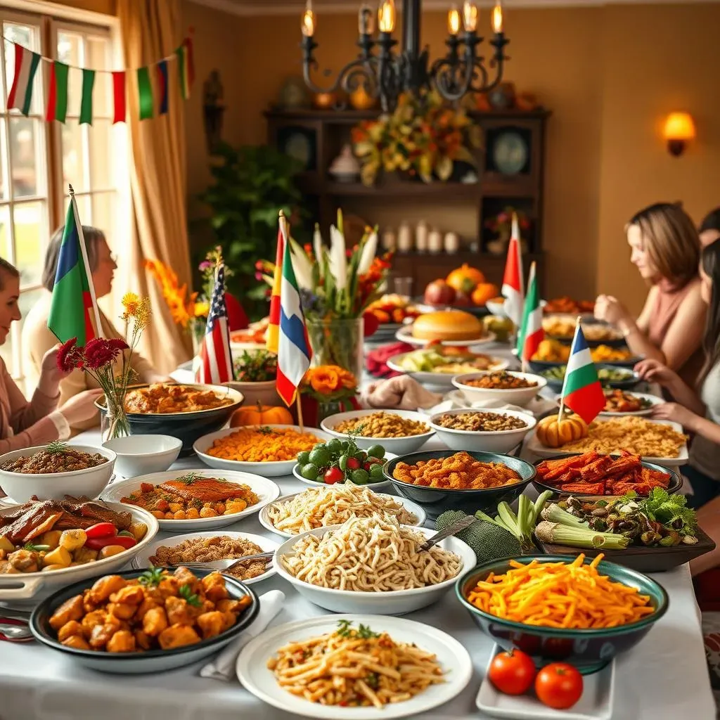 Thanksgiving Buffet Ideas with International Flavors: A Global Menu