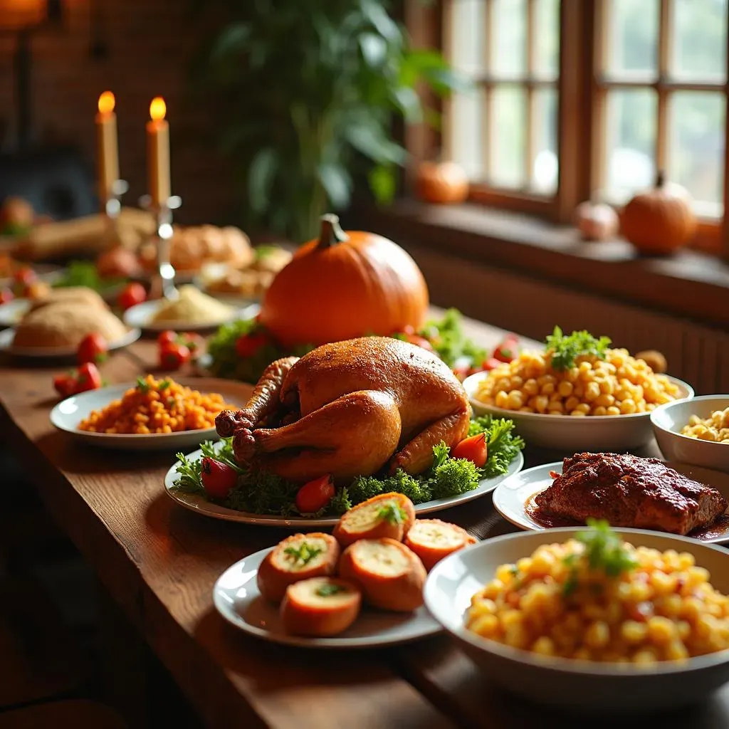 Amazing Thanksgiving Buffet Ideas with International Flavors