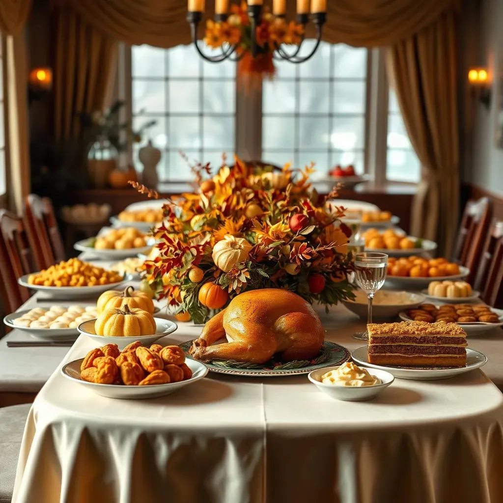 Thanksgiving Buffet Ideas with Souvenir Favors:  Planning a Memorable Feast