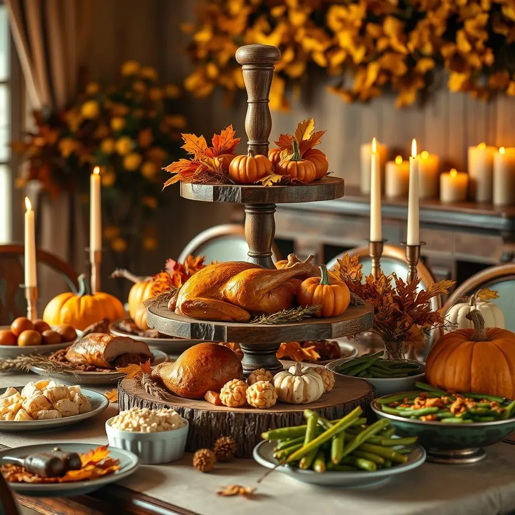 Amazing Thanksgiving Buffet Ideas with Unique Presentations