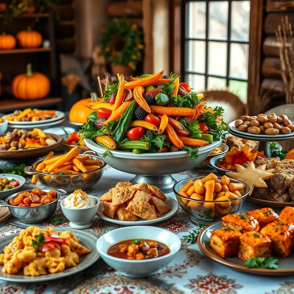 Amazing Thanksgiving Buffet Ideas with Vegetarian Dishes