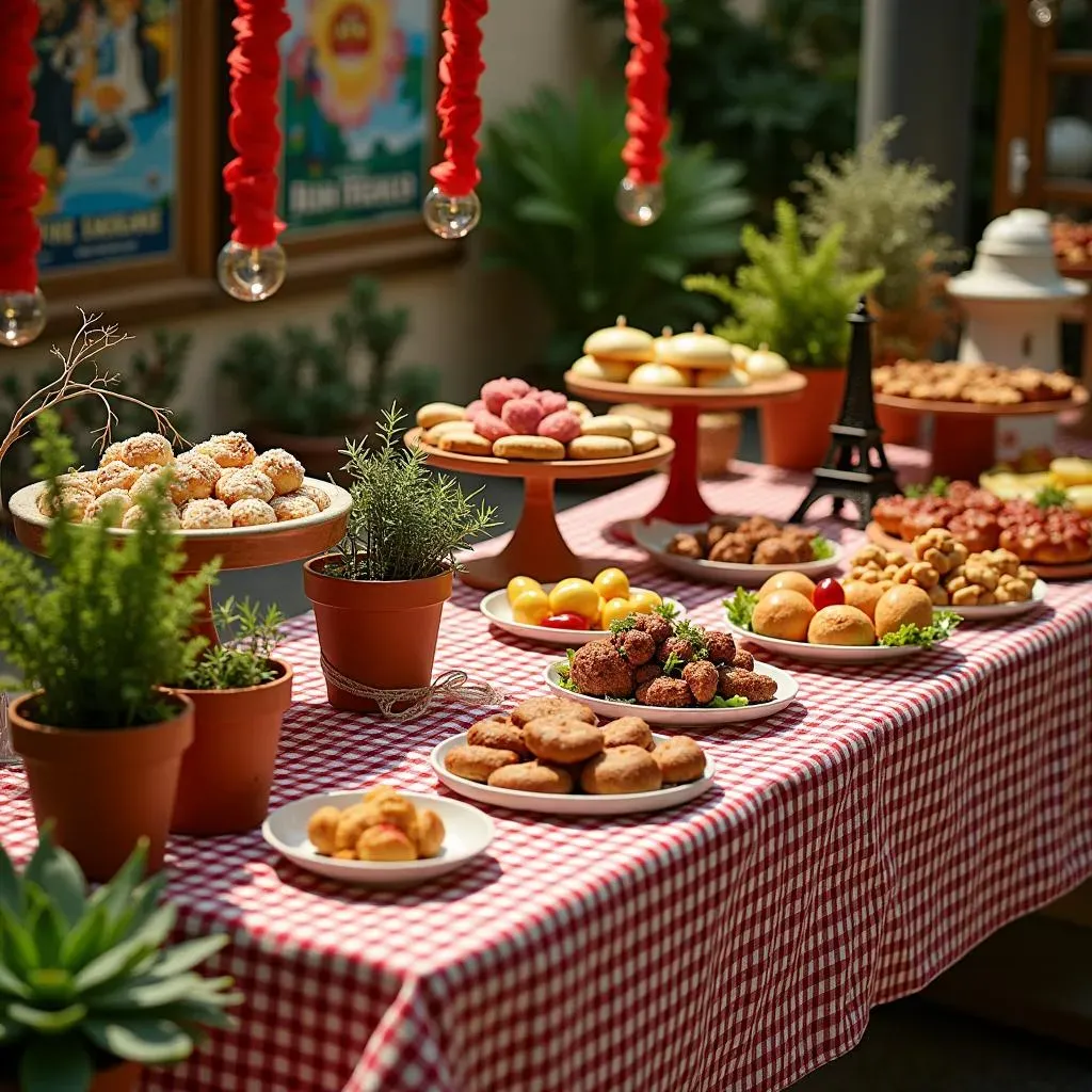 Themed Buffet Decorating Ideas Wedding Guests Will Remember