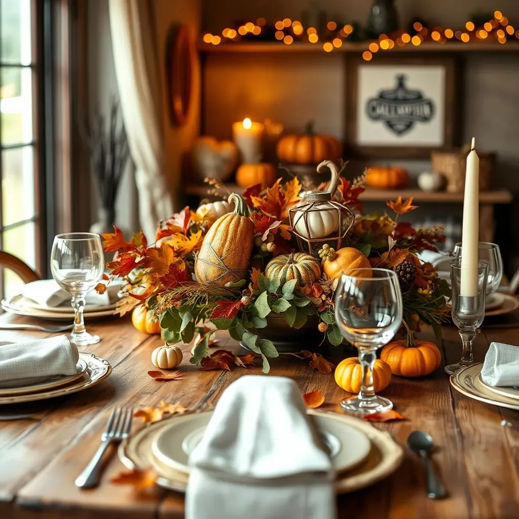 Themed Table Settings for Thanksgiving: Setting the Mood