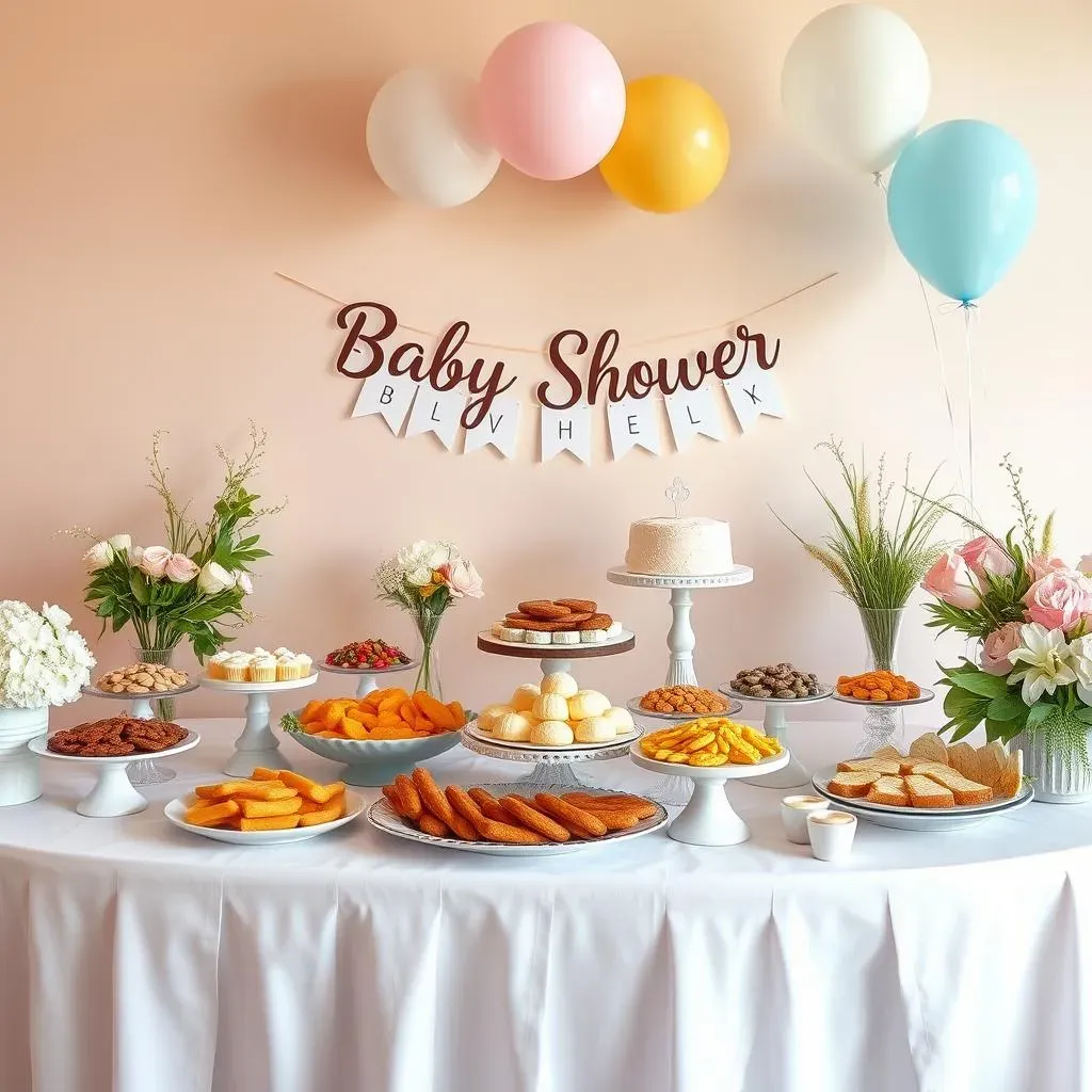 Tips and Tricks for a Smooth Baby Shower Buffet: Indoor Party Success