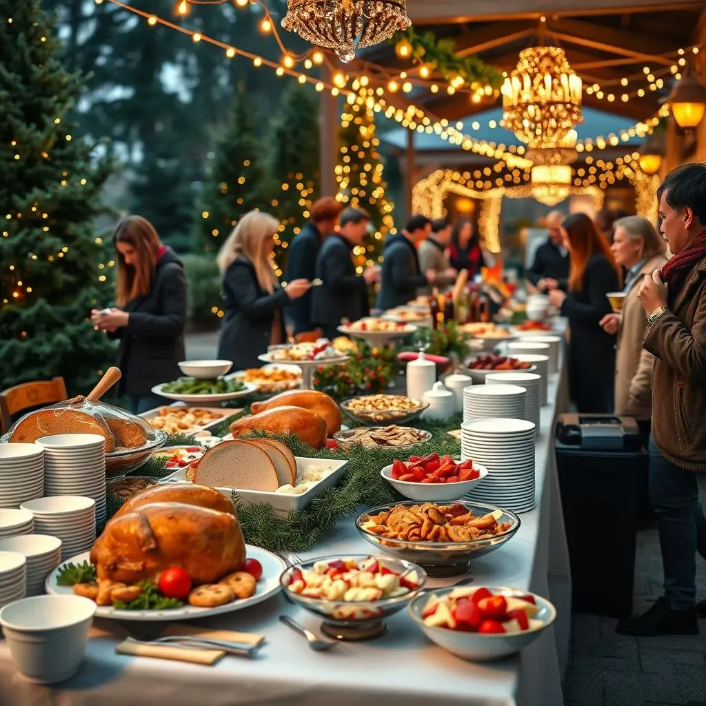 Tips for a Successful Outdoor Christmas Buffet Event