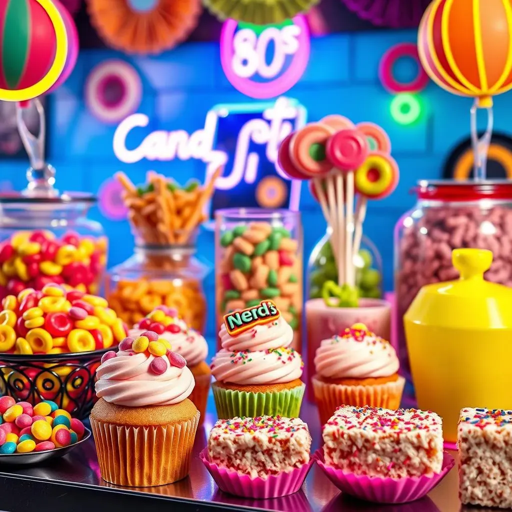 Totally Awesome 80's Candy Buffet Ideas: The Sweet Treats