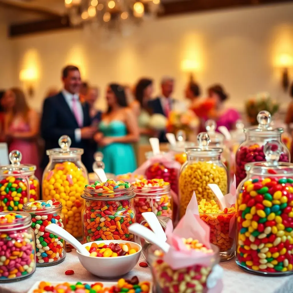 Understanding the Wedding Candy Buffet Trend