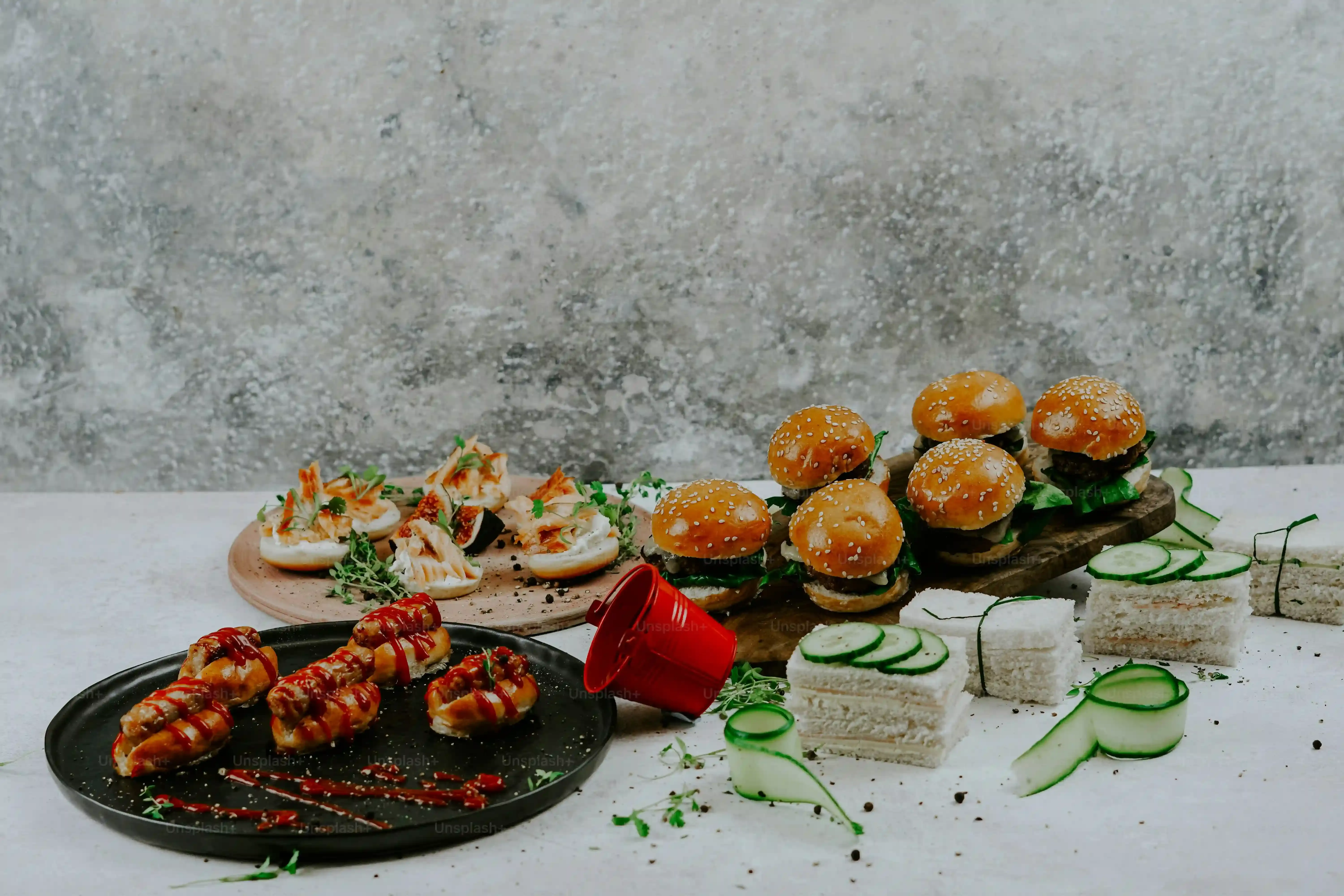 Unique and Modern Cold Wedding Buffet Menu Ideas