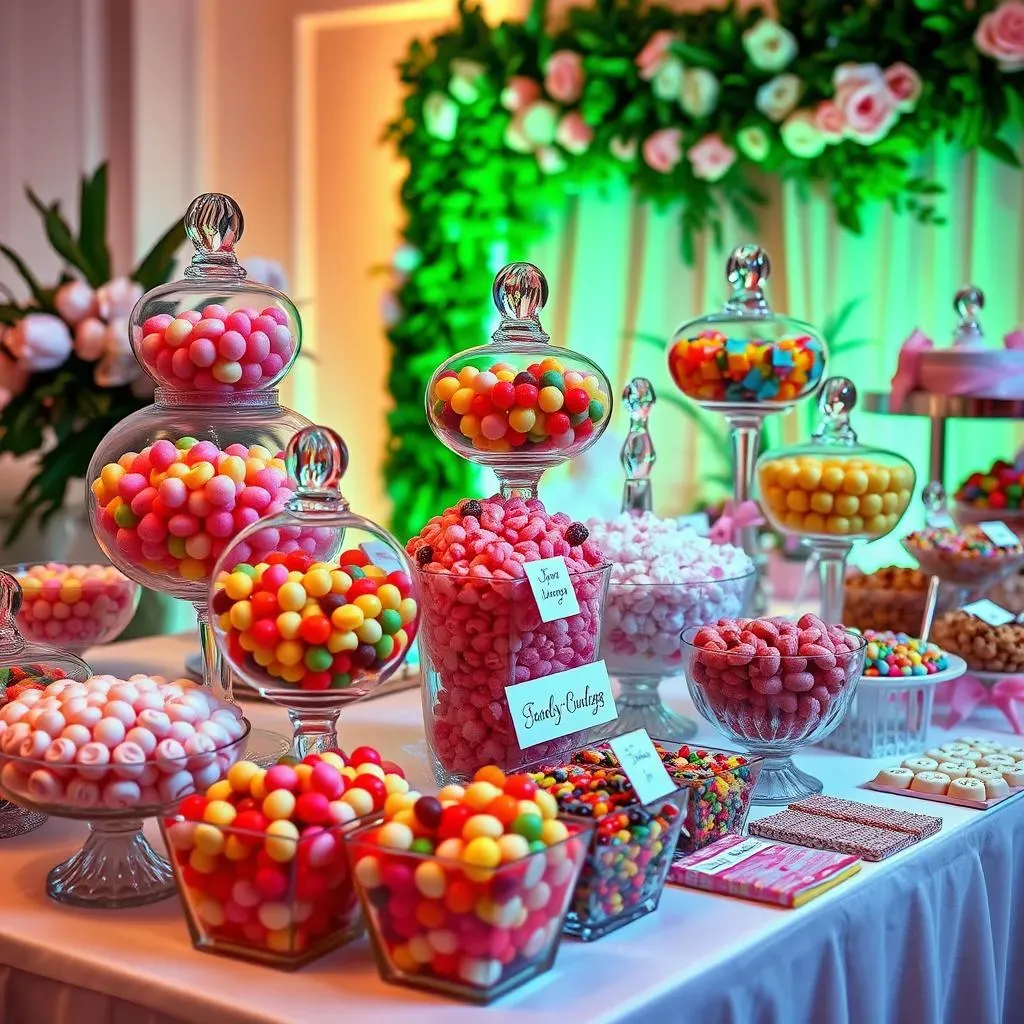 Amazing Unique Candy Buffet Ideas for Weddings