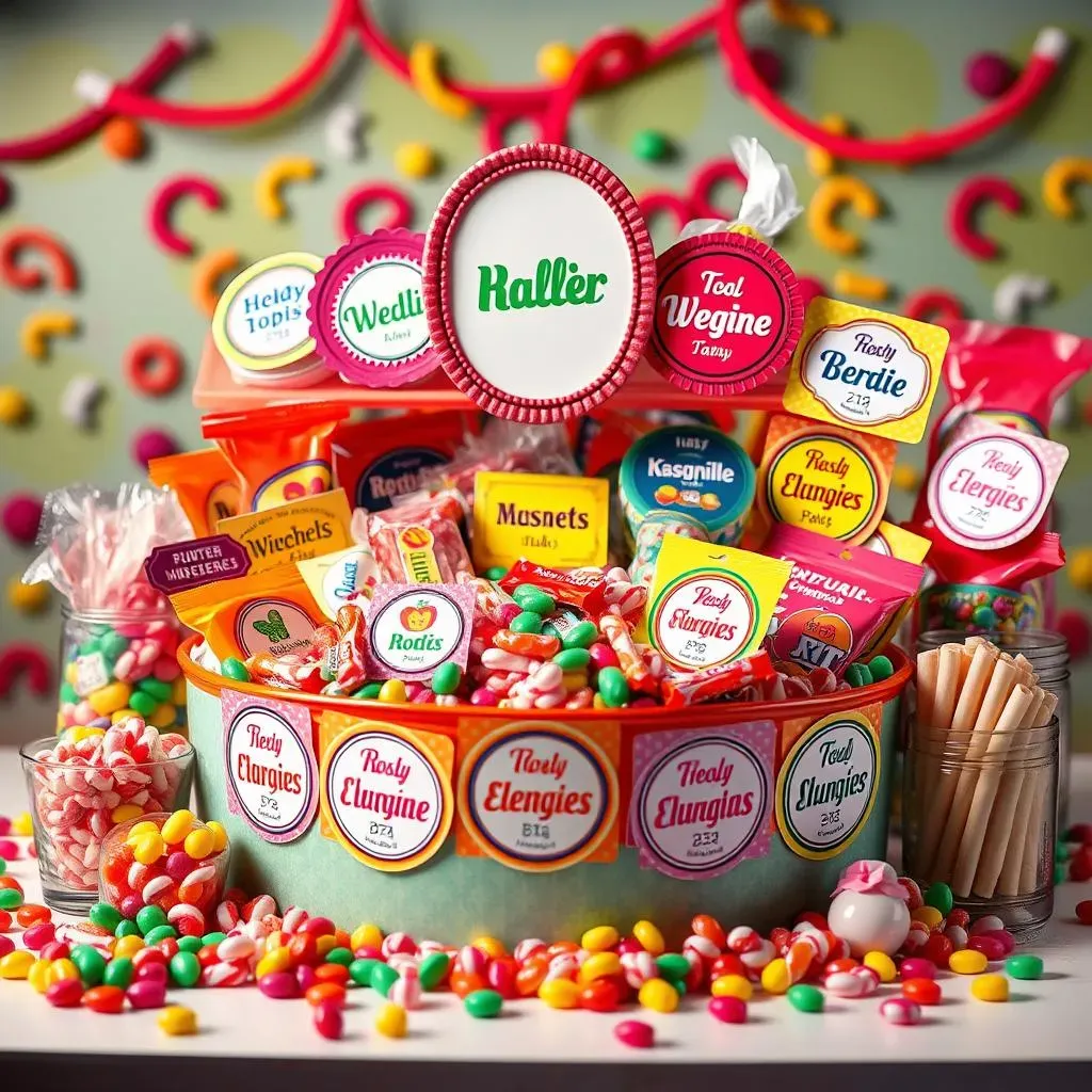 Unleash Your Creativity: Designing Custom Candy Buffet Labels